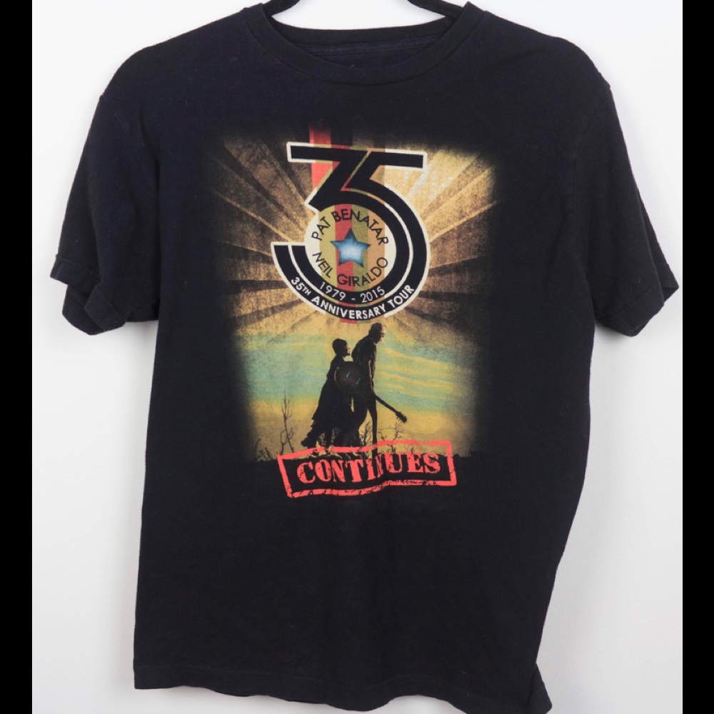 Pat Benatar Neil Giraldo 35th Anniversary T-Shirt